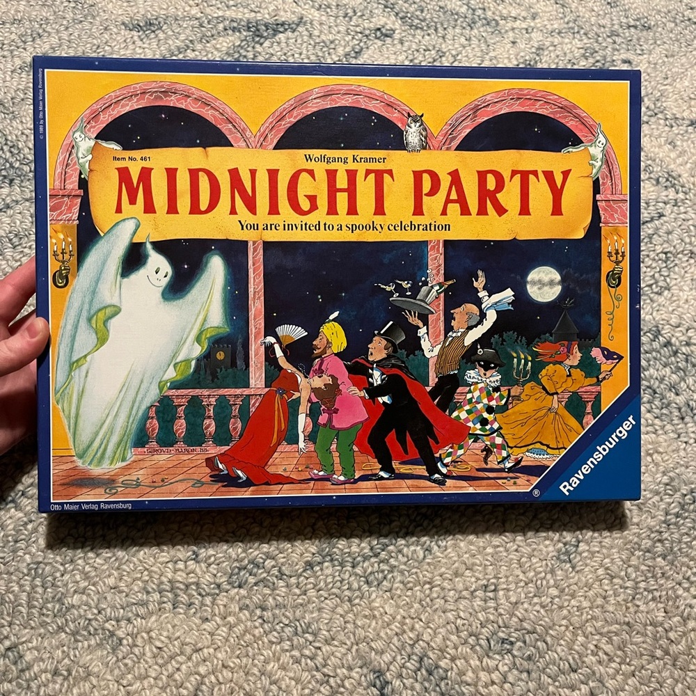 Ravensburger Midnight Party Game - Blue and Red